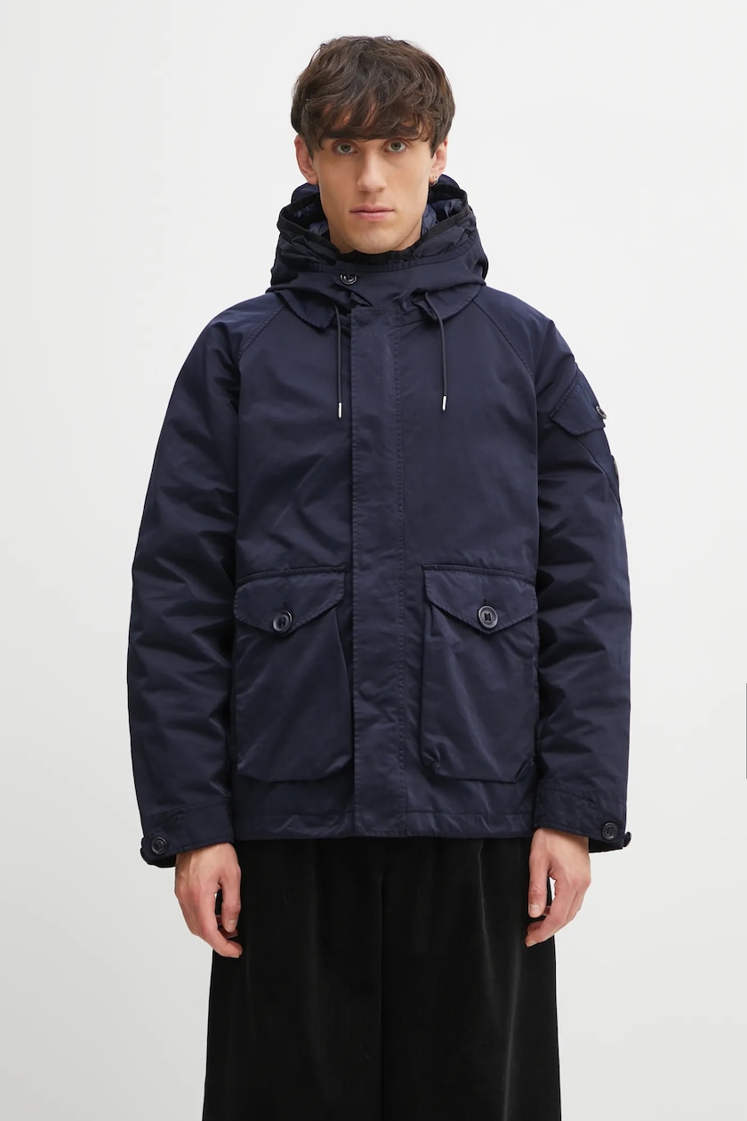 C.P. Company jacket C.P. Shell-R Goggle Jacket men's navy blue