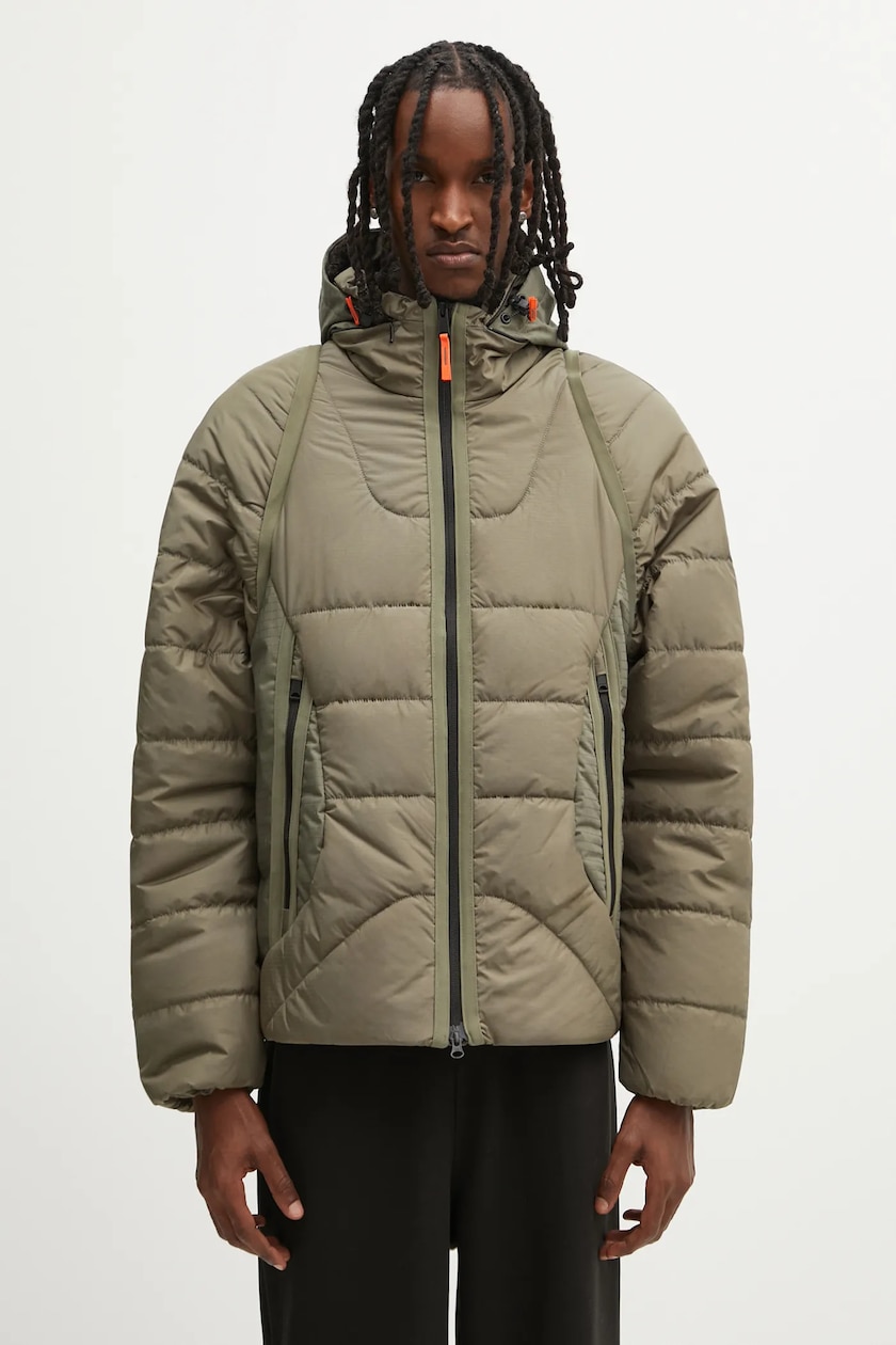 Napapijri jacket A-Biez modular puf green color NP0A88YQG0A1 at PRM US Napapijri jacket A-Biez modular puf green color NP0A88YQG0A1 at PRM US