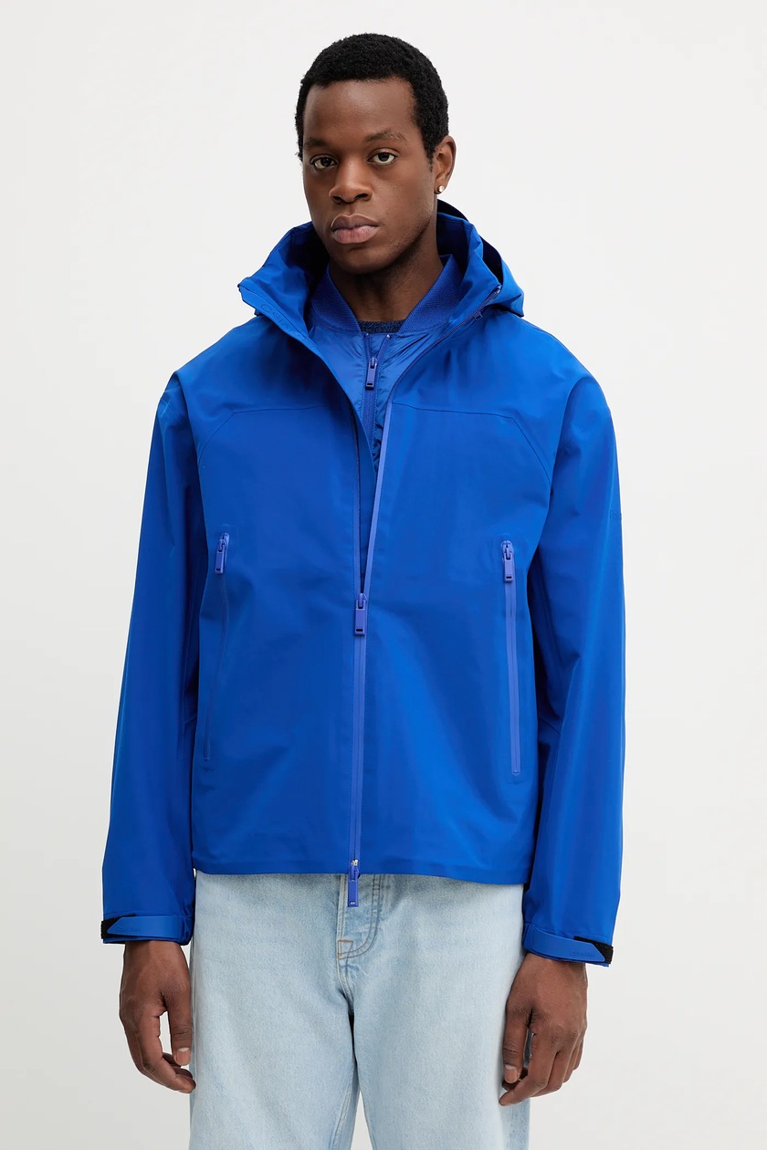 Calvin Klein kurtka męska kolor niebieski zimowa K10K113476