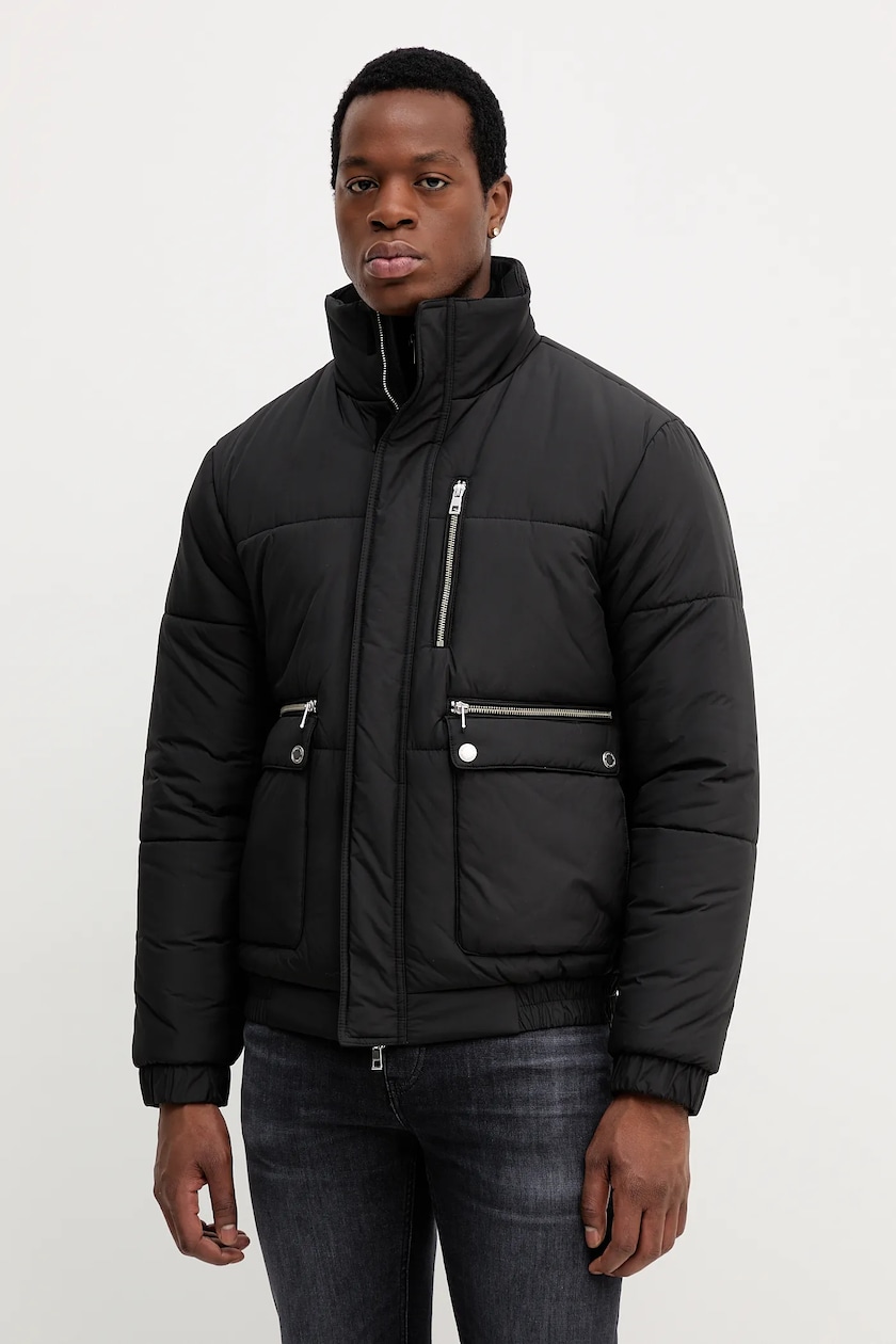 Michael Kors kurtka męska kolor czarny przejściowa | Answear.com Michael Kors kurtka męska kolor czarny przejściowa | Answear.com