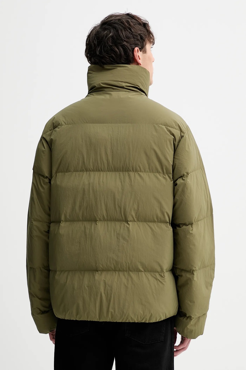 Куртка adidas Originals Synthdown цвет зелёный зимняя JW5817