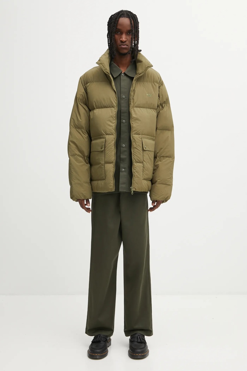 Куртка adidas Originals Synthdown колір зелений зимова JW5817