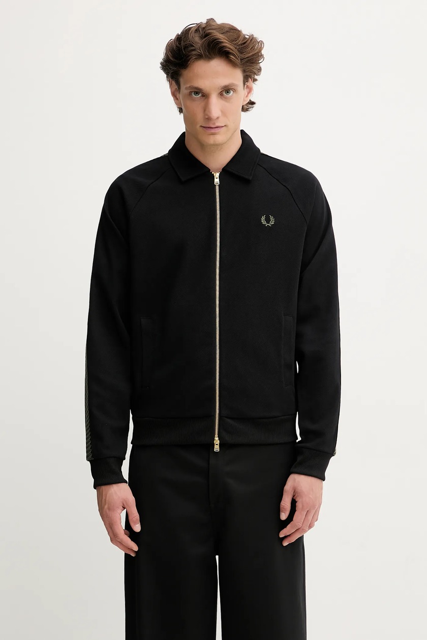 ◇PRENDA◇ TWILL PRDA APPLIQUE LOGO SWEATSHIRT BLACK SS25-BLM0E2-99X_F3_PRM.webp?v=