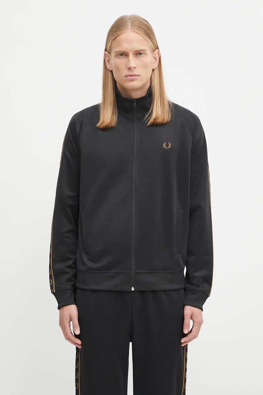 トップス FRED PERRYforJOURNAL STANDARD Sweatshirt Crew Neck Piqué T-Shirt - Mahogany | Men's Reissues