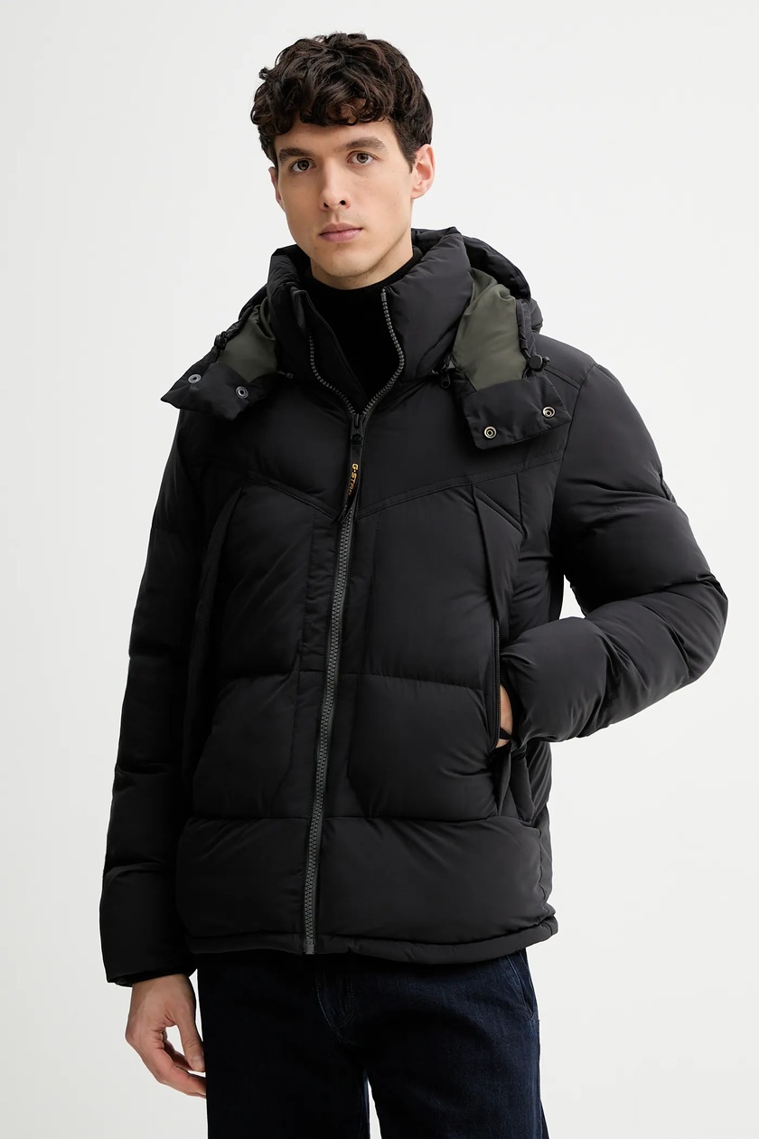 Куртка adidas Originals SST Down Jacket мужская цвет чёрный зимняя