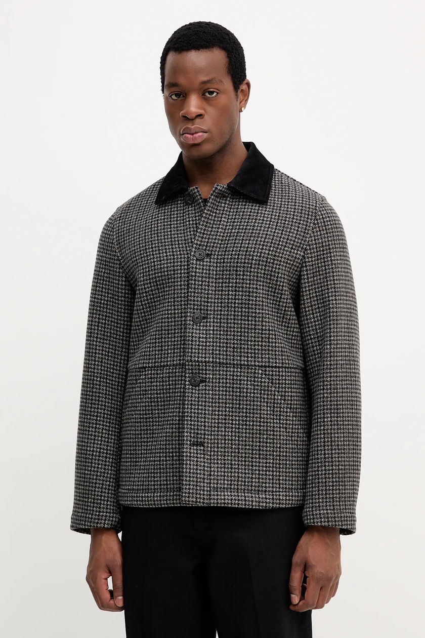 MM6 Maison Margiela kurtka x Salomon kolor czarny przejściowa