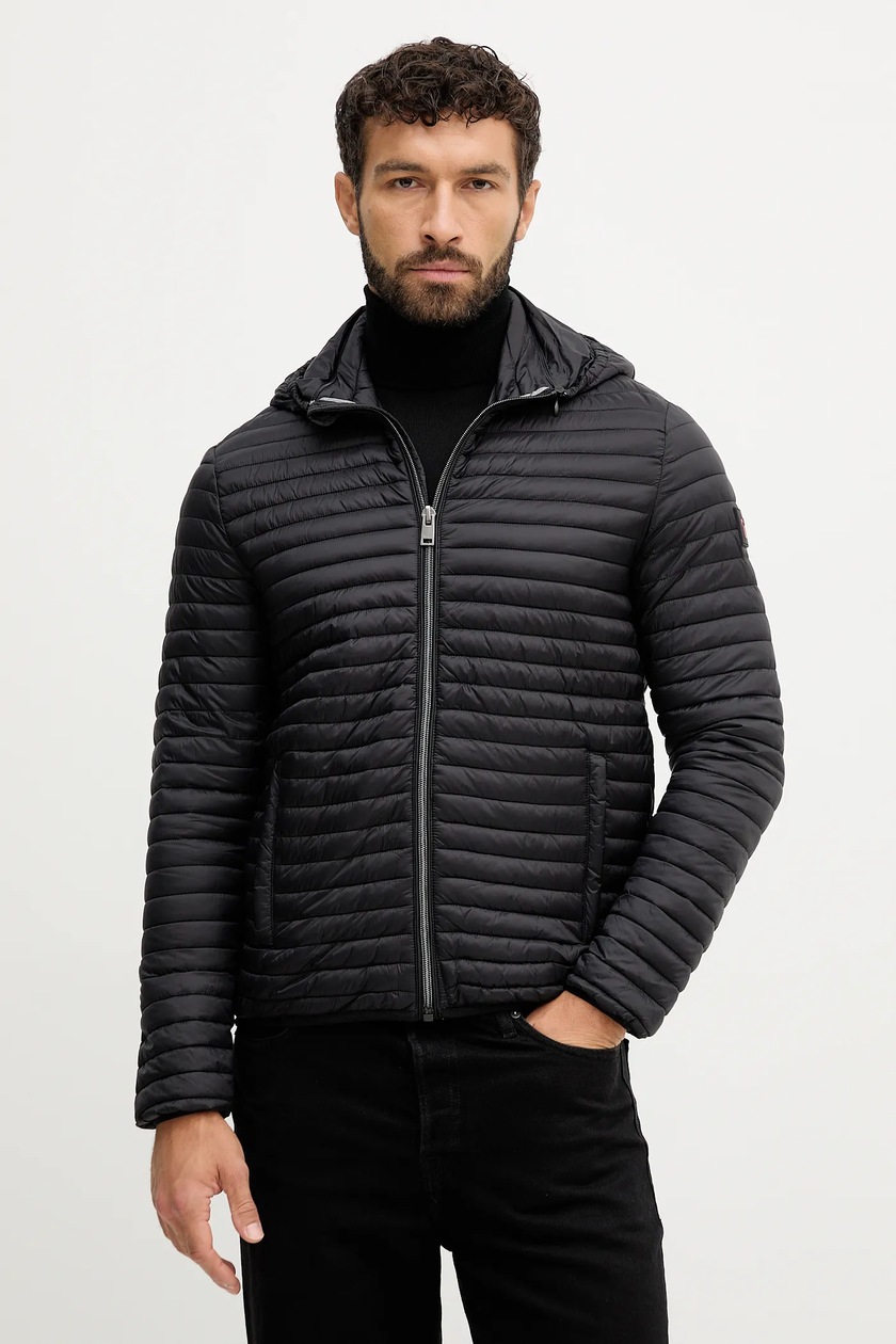 Just Cavalli kurtka kolor czarny zimowa 79OAS407 CQUD4