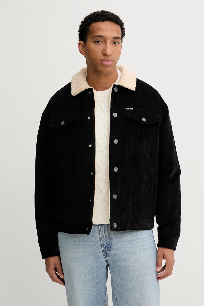 Guess Jeans giacca in velluto a coste