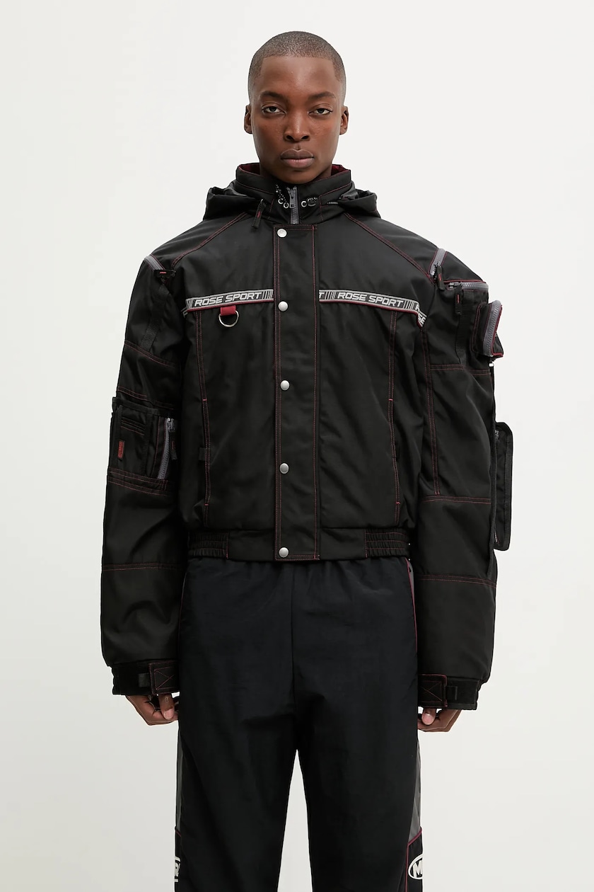 MM6 Maison Margiela rain jacket x Salomon men's black color MM6 Maison Margiela rain jacket x Salomon men's black color