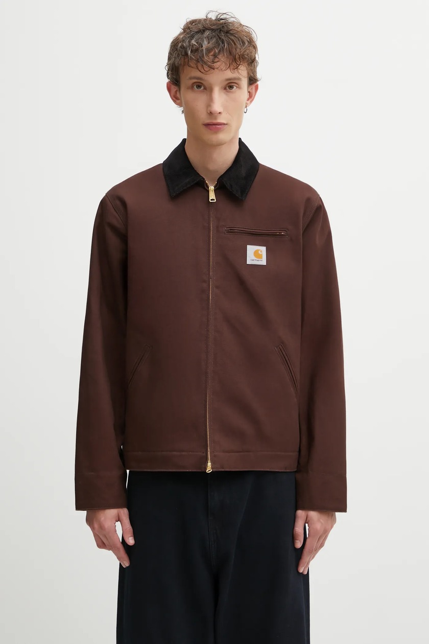 Carhartt WIP wool blend jacket Truman Coat brown color I033853