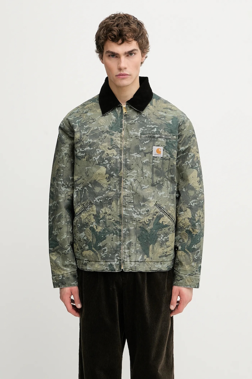 Carhartt WIP cotton jacket OG Chore Coat green color I035613.3CM4O Carhartt WIP cotton jacket OG Chore Coat green color I035613.3CM4O