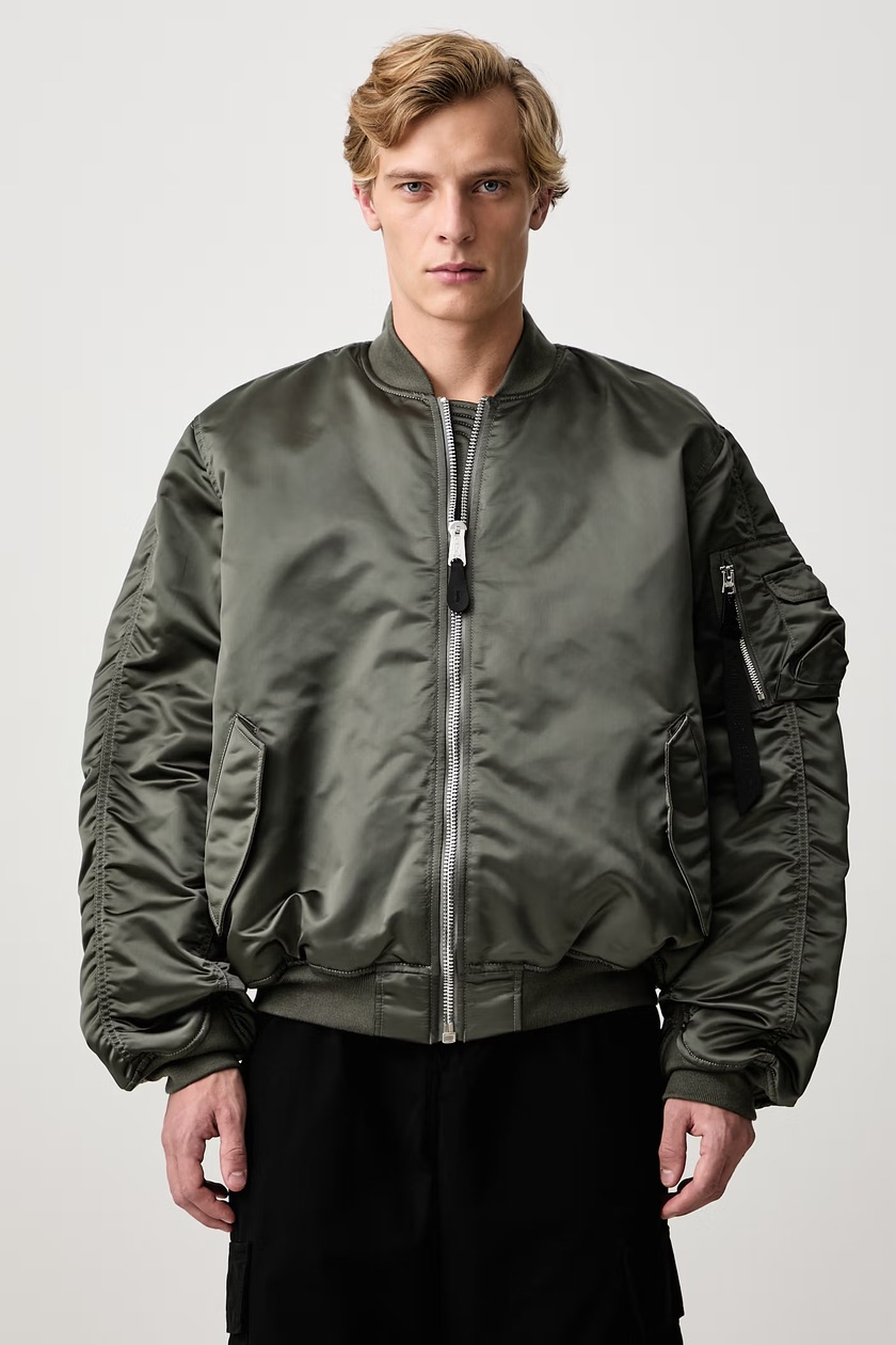 Alpha Industries bomber jacket MA-1 VF 59 191118 432 men's green