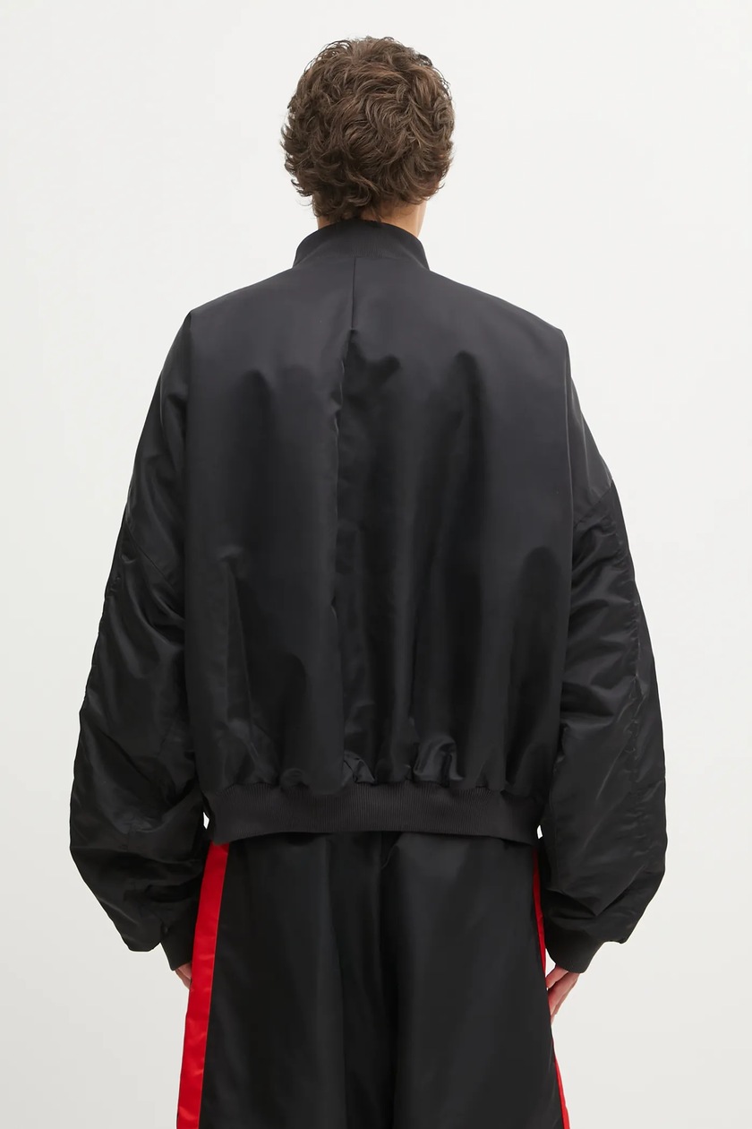adidas Originals jacket Wc Satin Bomber black color KD9361 at PRM US