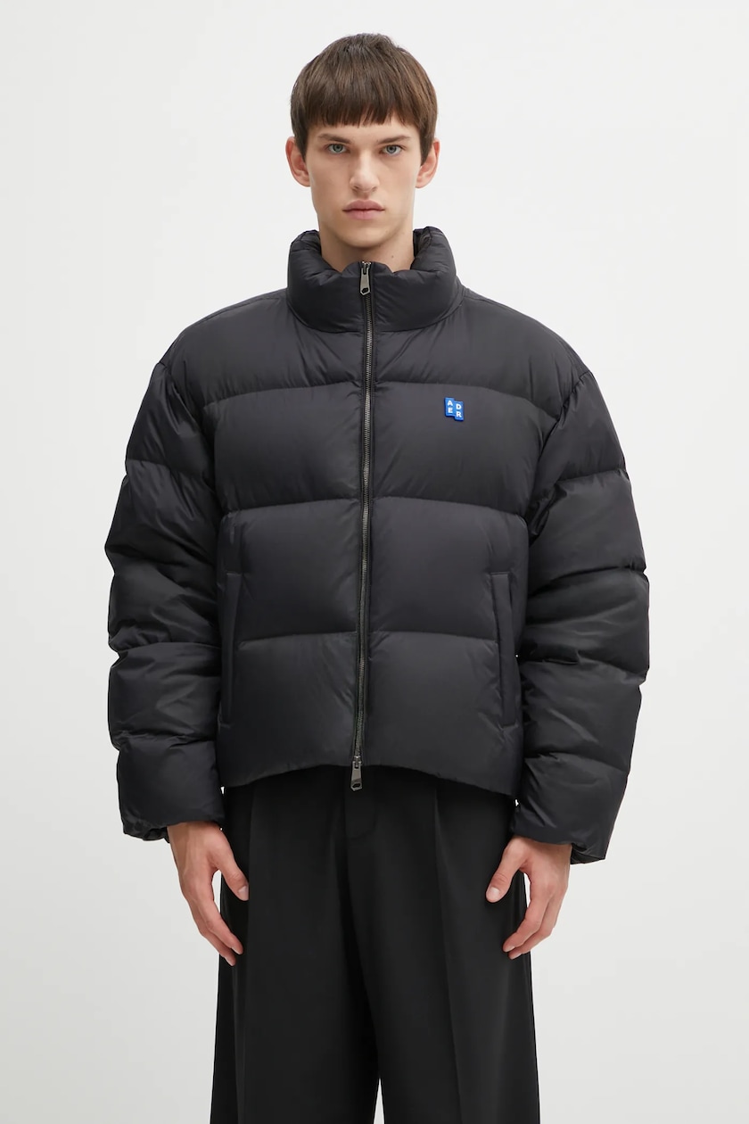 Ader Error wool bomber jacket black color BM42FYJK0504BK at PRM US Ader Error wool bomber jacket black color BM42FYJK0504BK at PRM US