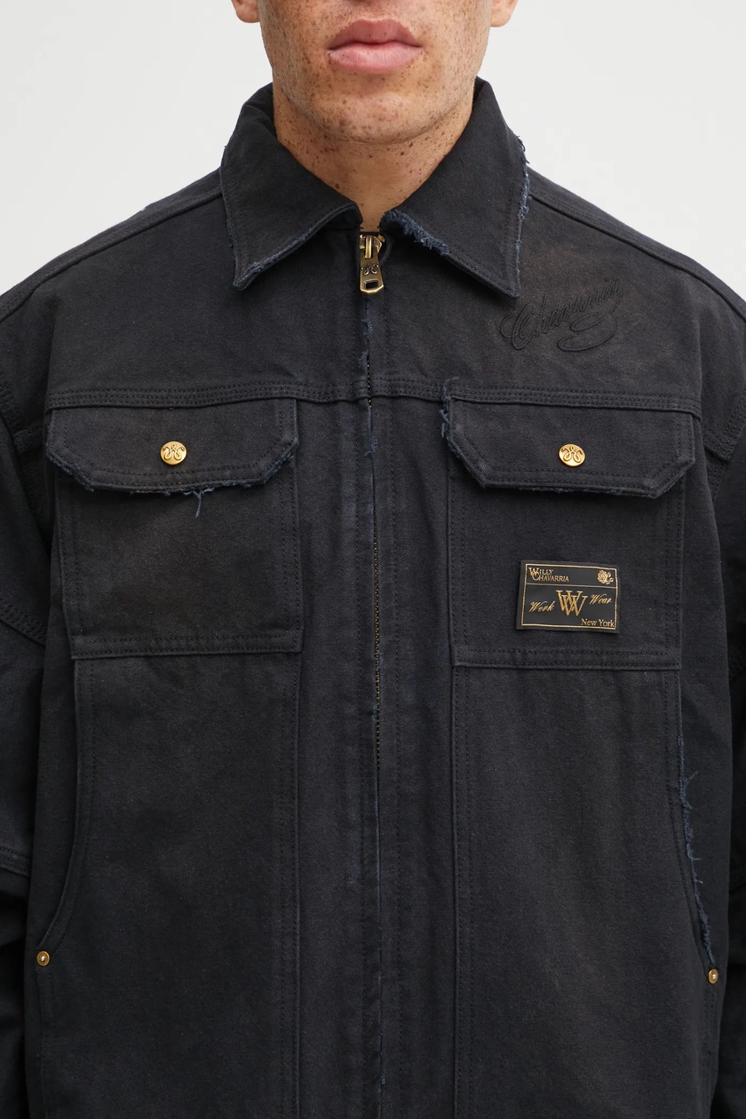 Willy Chavarria denim jacket Stockton Work Jacket PRM EU