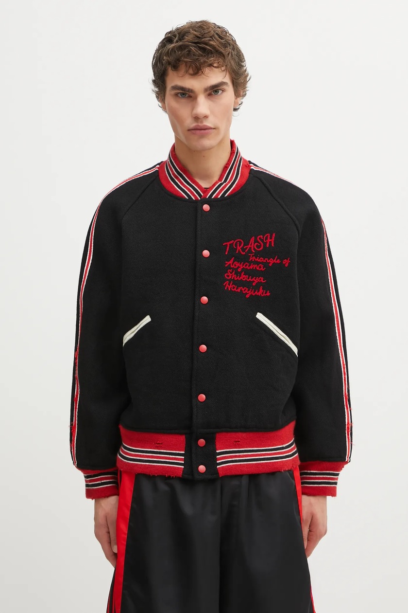 Kenzo jacket Boke Placed Light Coach men's black color