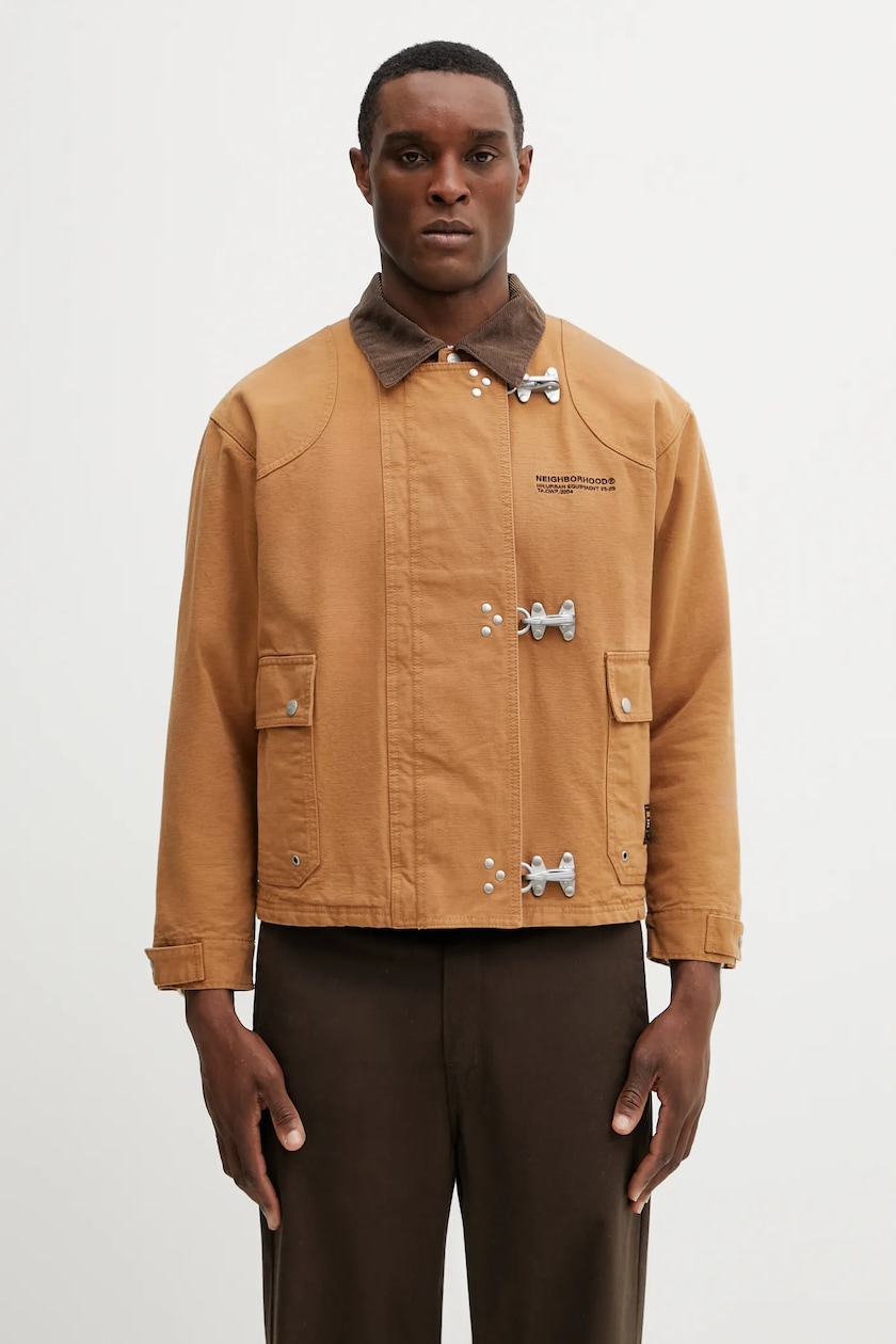 adidas Originals down jacket Prem Puffer Jacket men's brown color adidas Originals down jacket Prem Puffer Jacket men's brown color