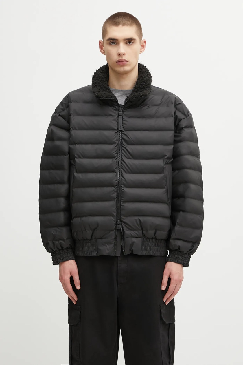 Andersson Bell bomber jacket Mesh Sleeve Bomber Jacket black