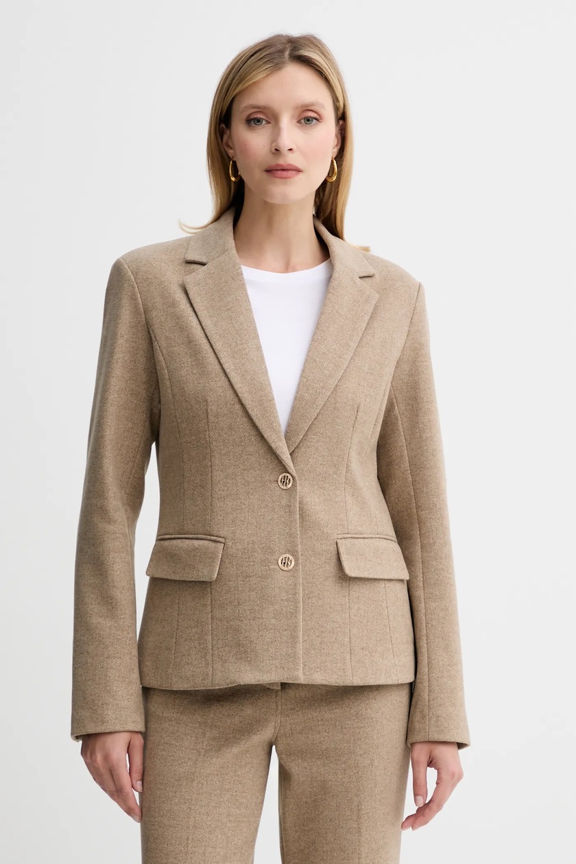 Fracomina blazer con aggiunta di lana