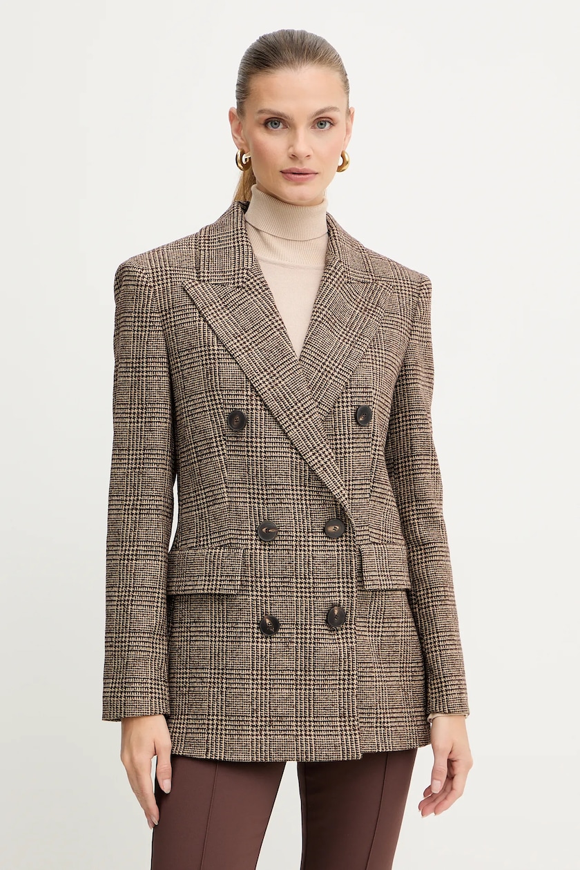 Luisa Spagnoli giacca con lana - Main Image