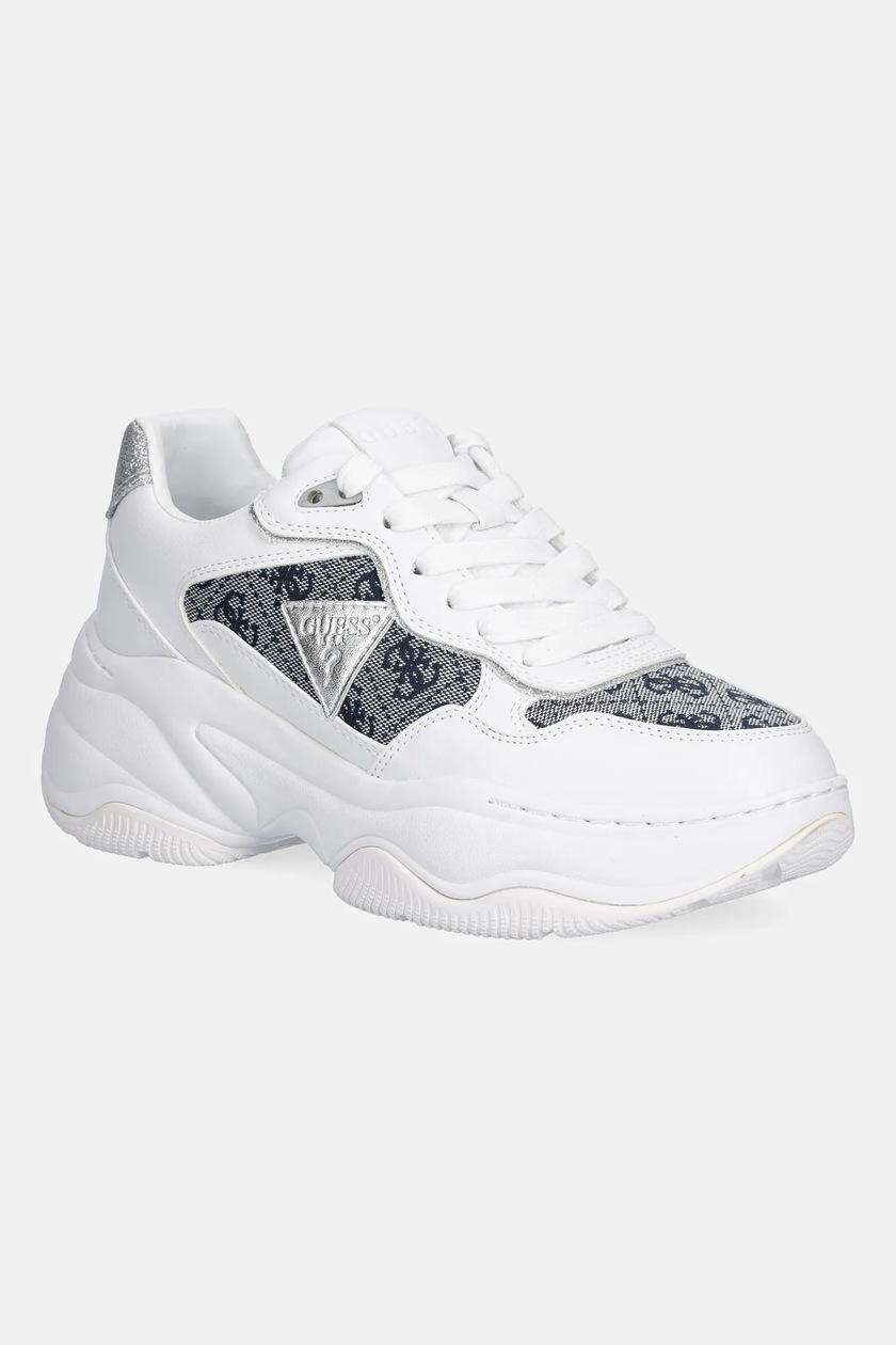 Philipp Plein sneakersy skórzane Nappa Lo-Top Hexagon kolor