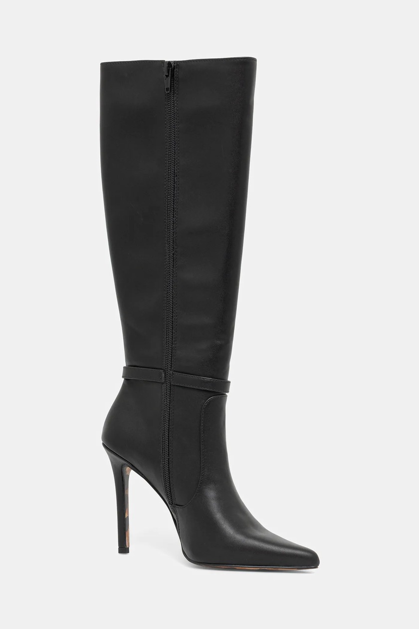 The Fashion Passion Just Cavalli kozaki damskie kolor czarny na szpilce