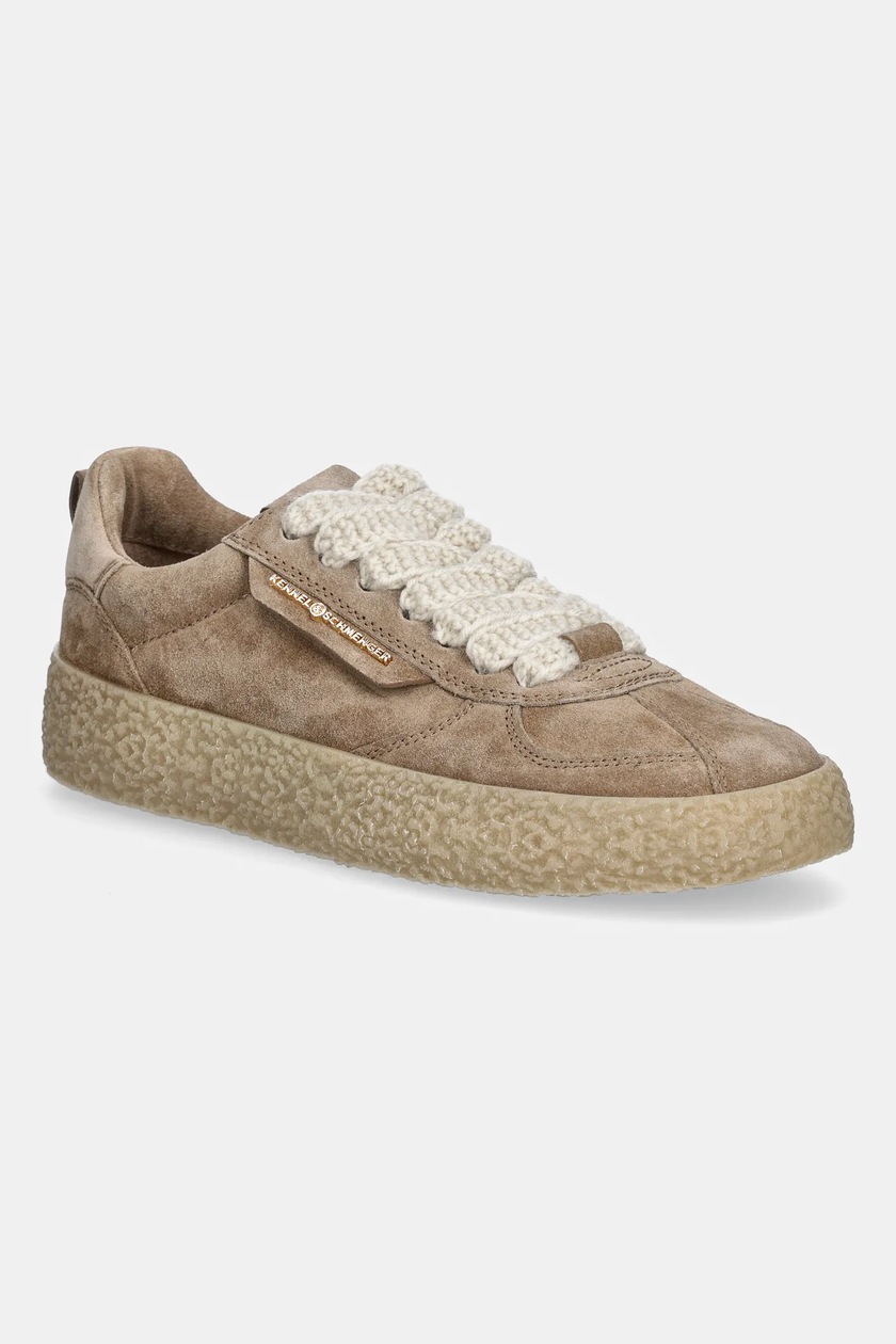 Kennel & Schmenger sneakersy zamszowe Race kolor beżowy 41
