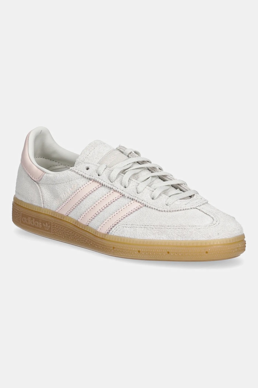 Замшеві кросівки adidas Originals HANDBALL SPEZIAL колір сірий