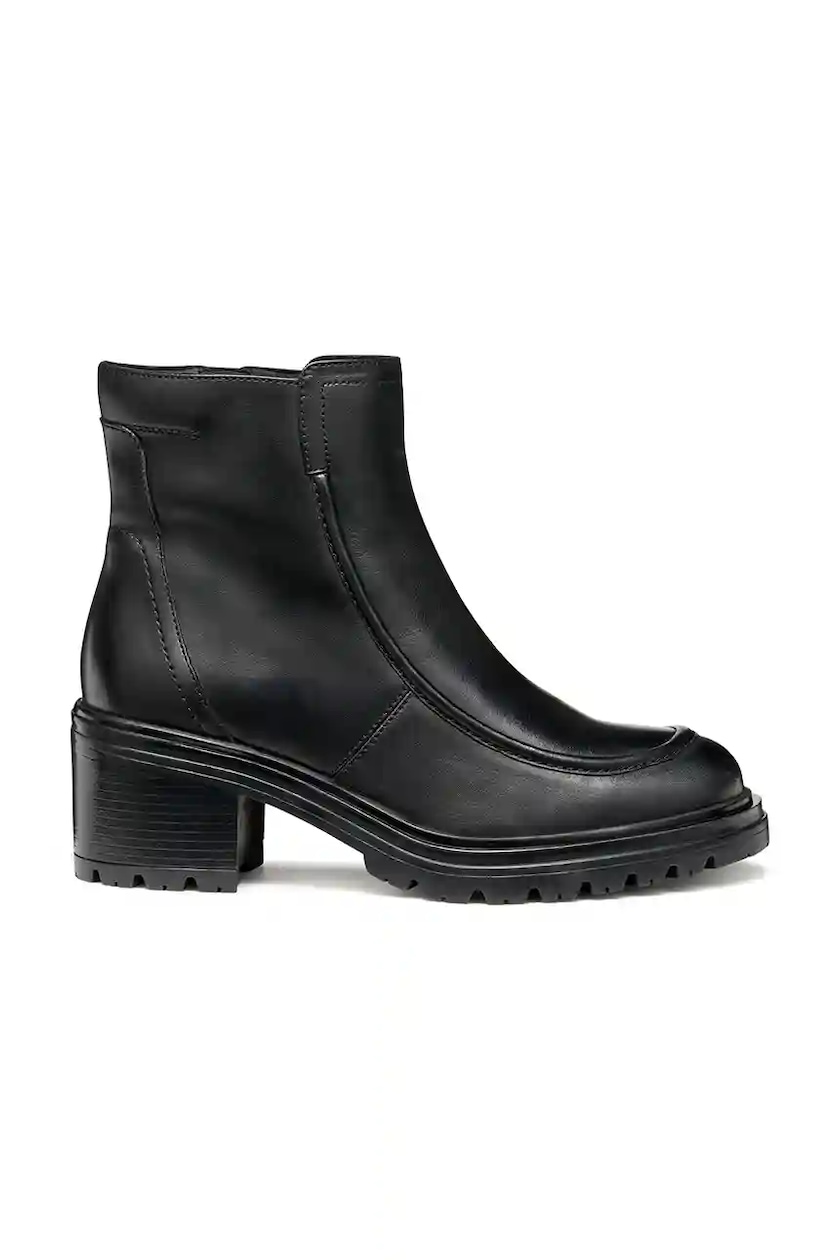 Stivaletti Alla Caviglia Donna Geox D Iridea C - Pelle, Comodi, Traspiranti, Design Versatile