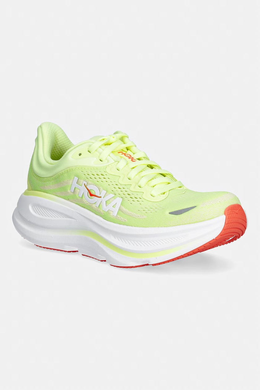 Hoka Bondi 9 Women's Shoes for running green 1162012 at PRM US