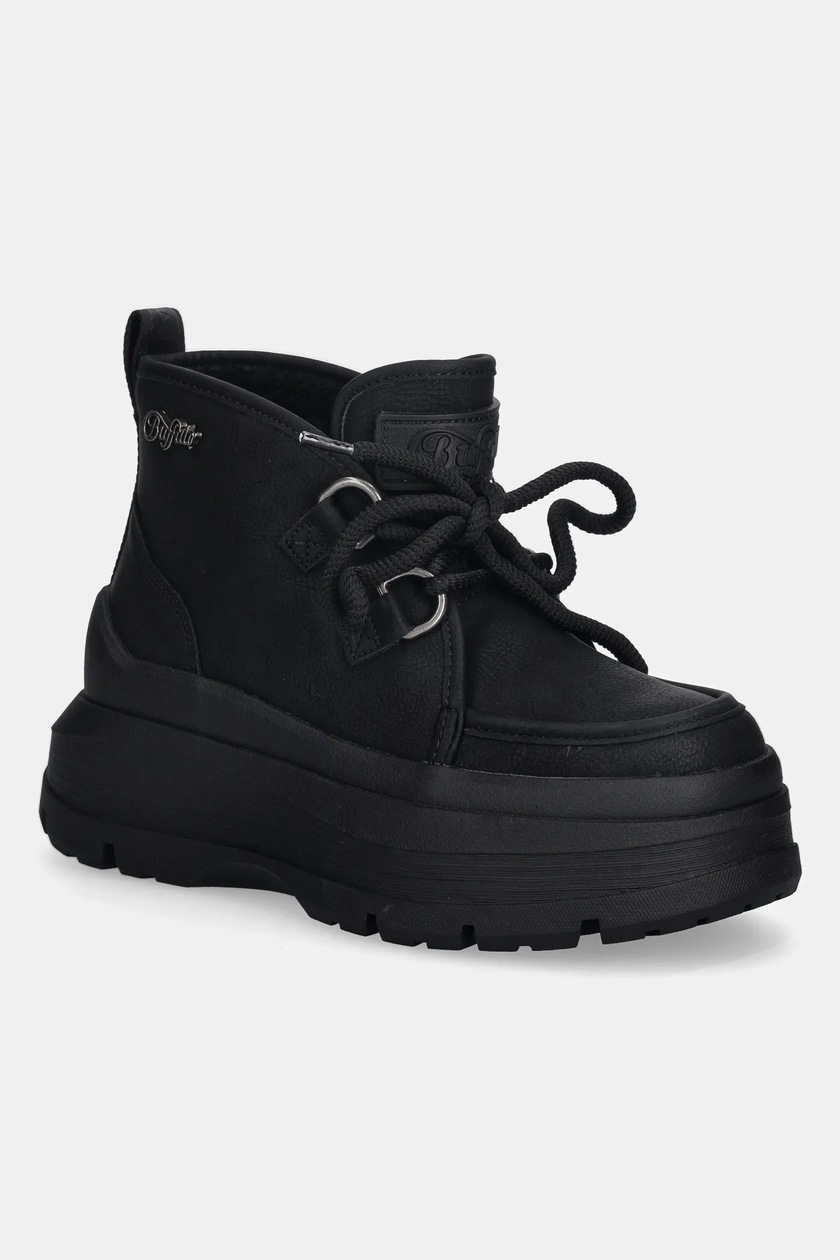 Buffalo śniegowce Olympia Chukka Warm kolor czarny 1622613-BLK