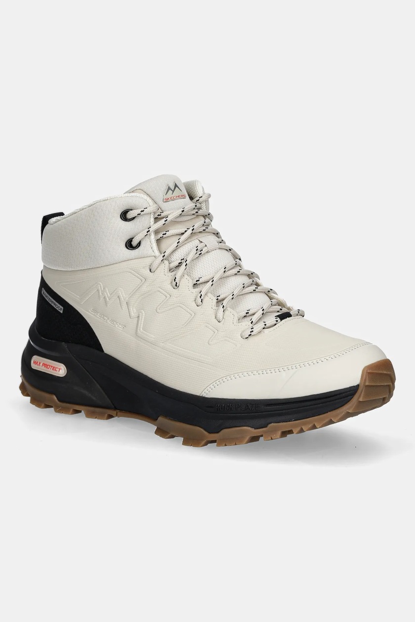 Skechers pantofi D'Lites Hiker femei, culoarea bej, 180128