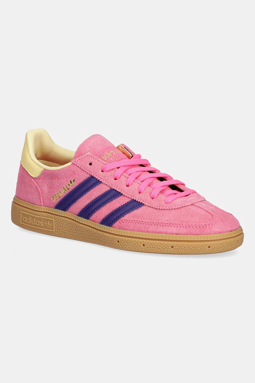 Замшеві кросівки adidas Originals Handball Spezial W жіночі колір