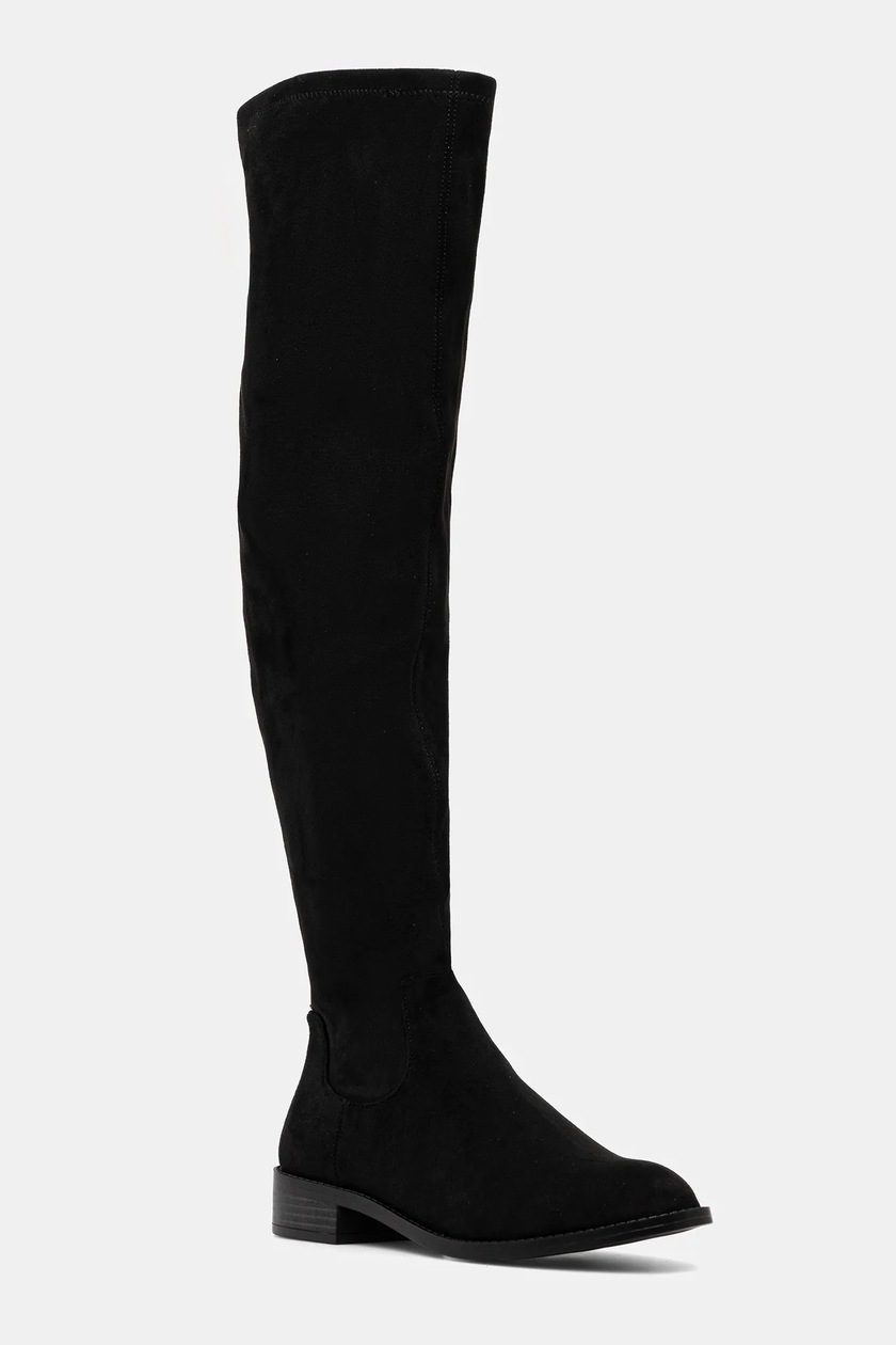 MICHAEL Michael Kors cizme Abigail femei, culoarea negru, cu toc