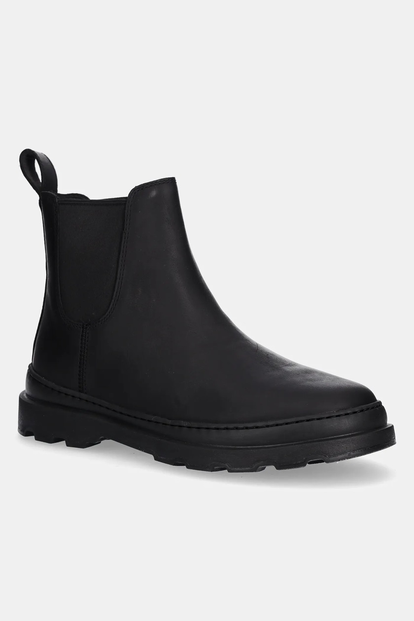 Handmade Mens Dark Brown Chelsea Boots, Two Tone Ankle Leather Boots, Men Boots - Foto 11