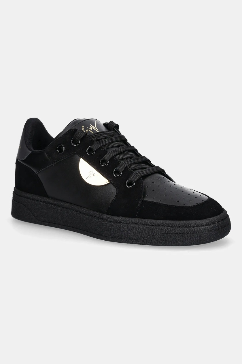 Giuseppe Zanotti sneakers din piele GZ culoarea negru, RU40019.003 Giuseppe Zanotti sneakers din piele GZ culoarea negru, RU40019.003
