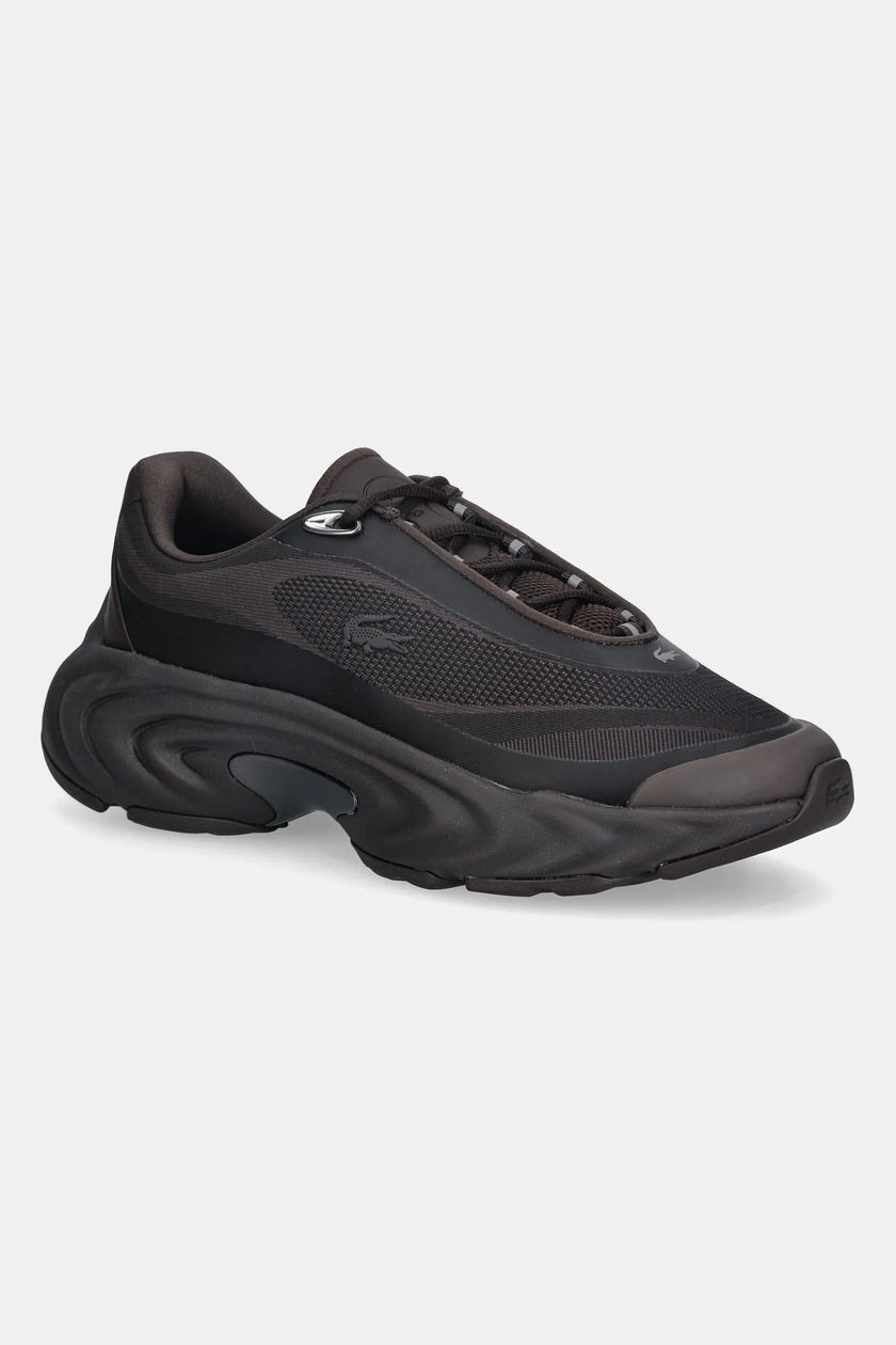 Замшевые кроссовки Lacoste Baseshot Winter Sneakers цвет