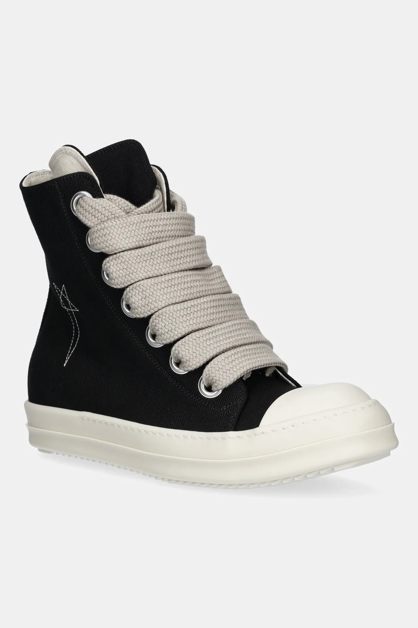 Rick Owens trainers Jumbo Laces Abstract Sneak men's black