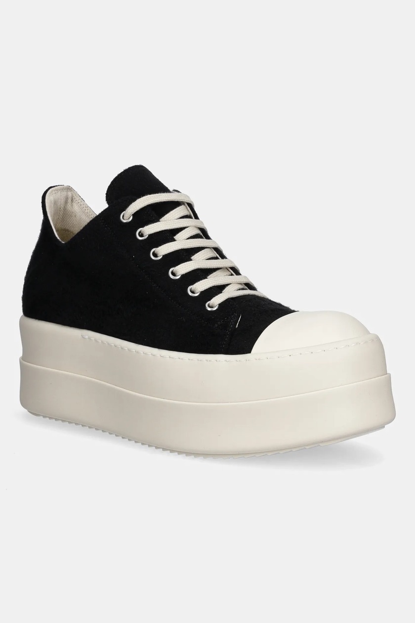 Rick Owens DRKSHDW tenisówki Low Sneaks kolor czarny