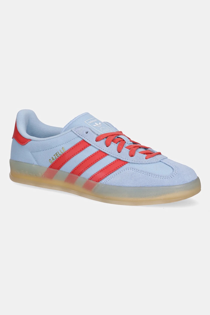 adidas Originals sneakers Gazelle Indoor blue color JQ8388 at PRM US adidas Originals sneakers Gazelle Indoor blue color JQ8388 at PRM US