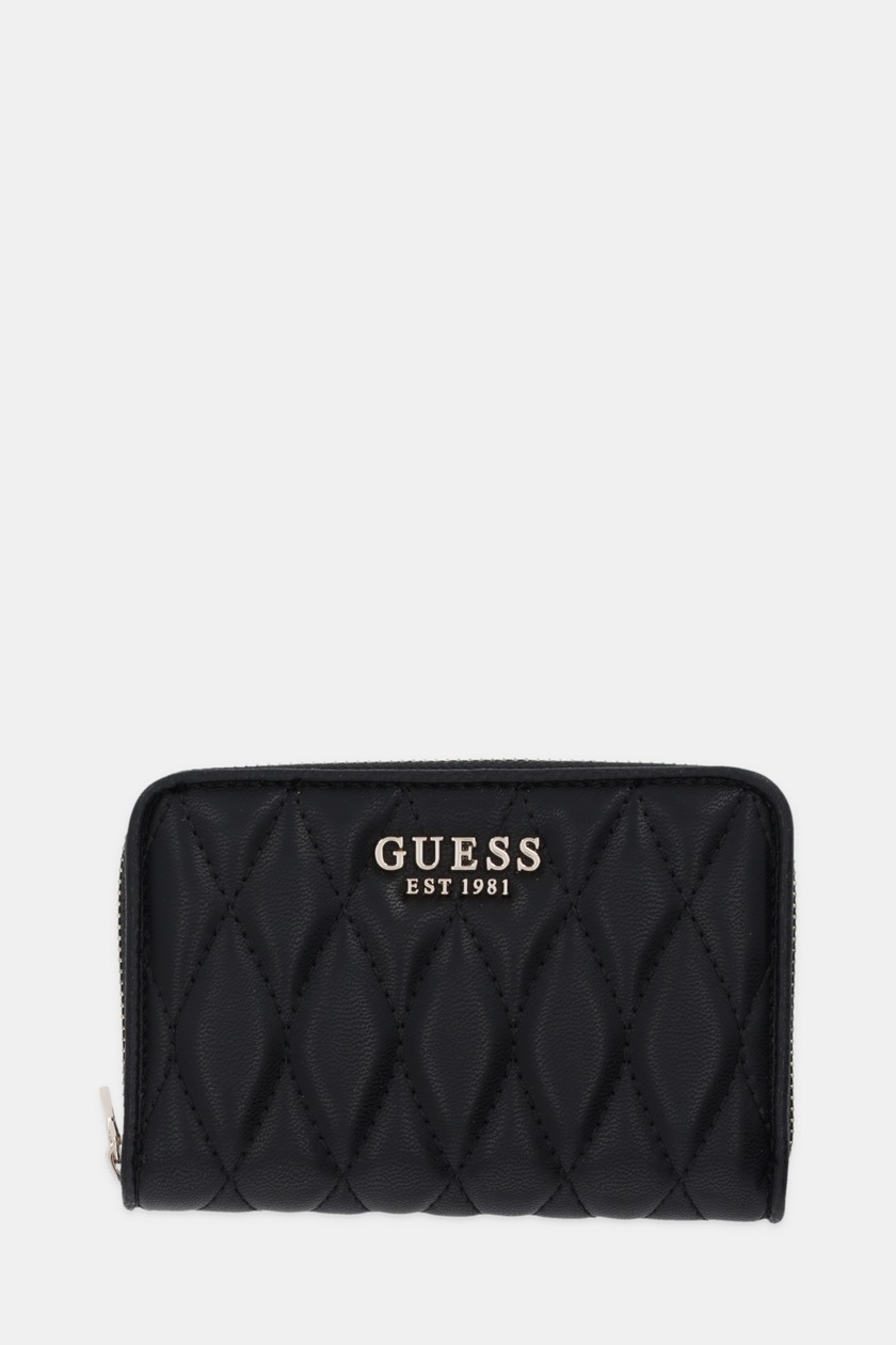 Guess Accessori Donna Portafoglio Nero Unica Nastra Slg, 2 Scomparti, Portamonet