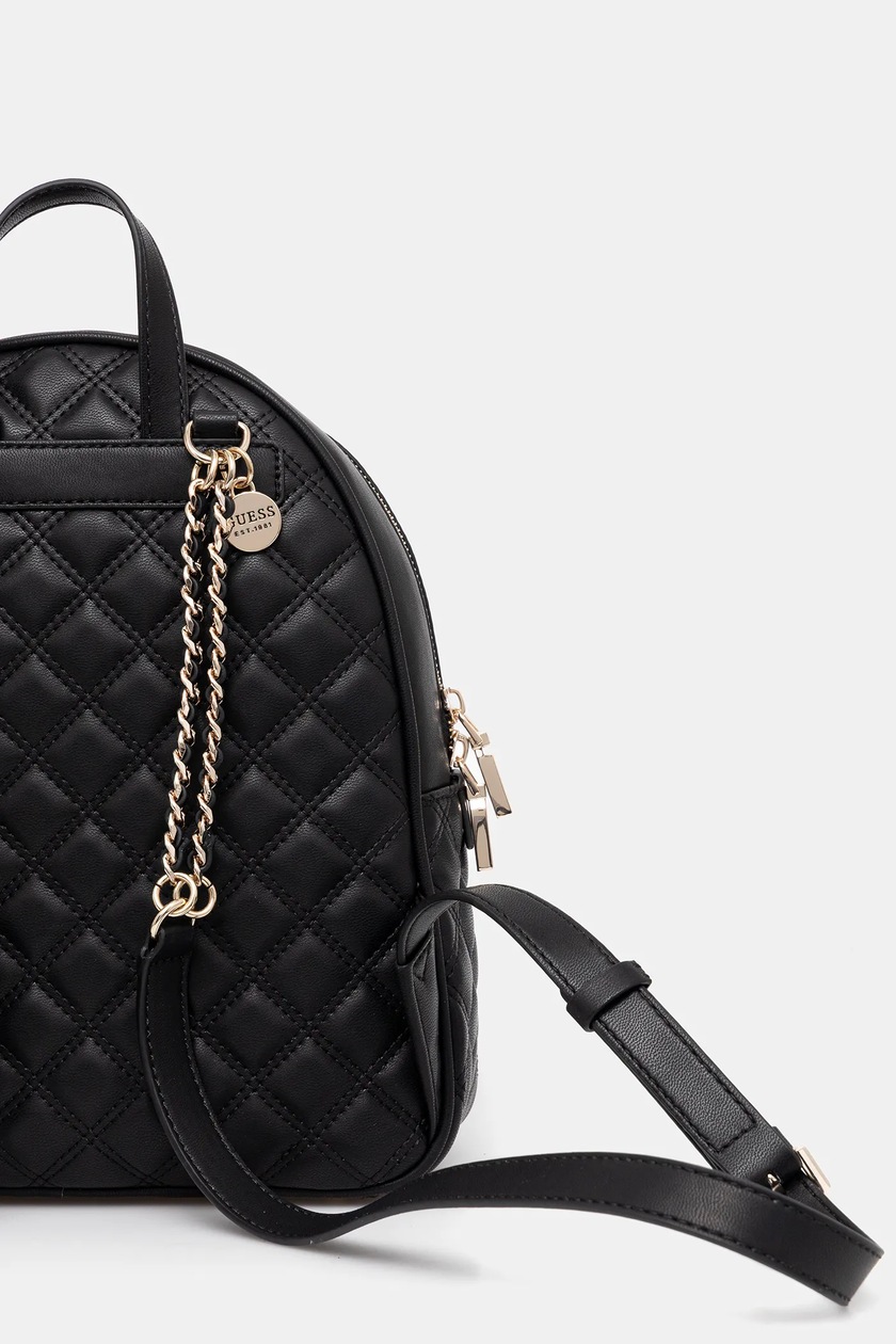 GUESS Borsa Donna Art HWQG96 73320 – Zaino Elegante In Poliuretano Nero