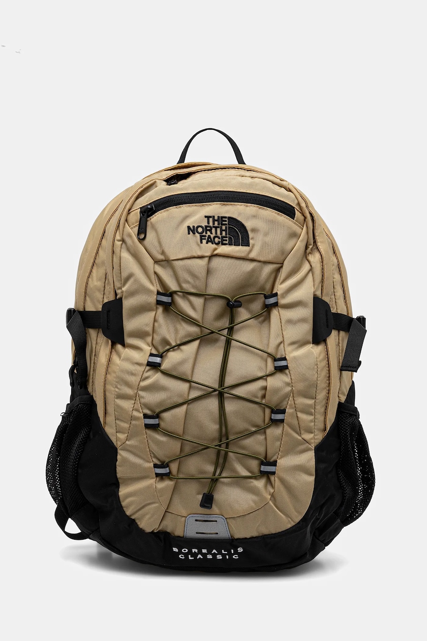 The North Face backpack Borealis Classic beige color with an