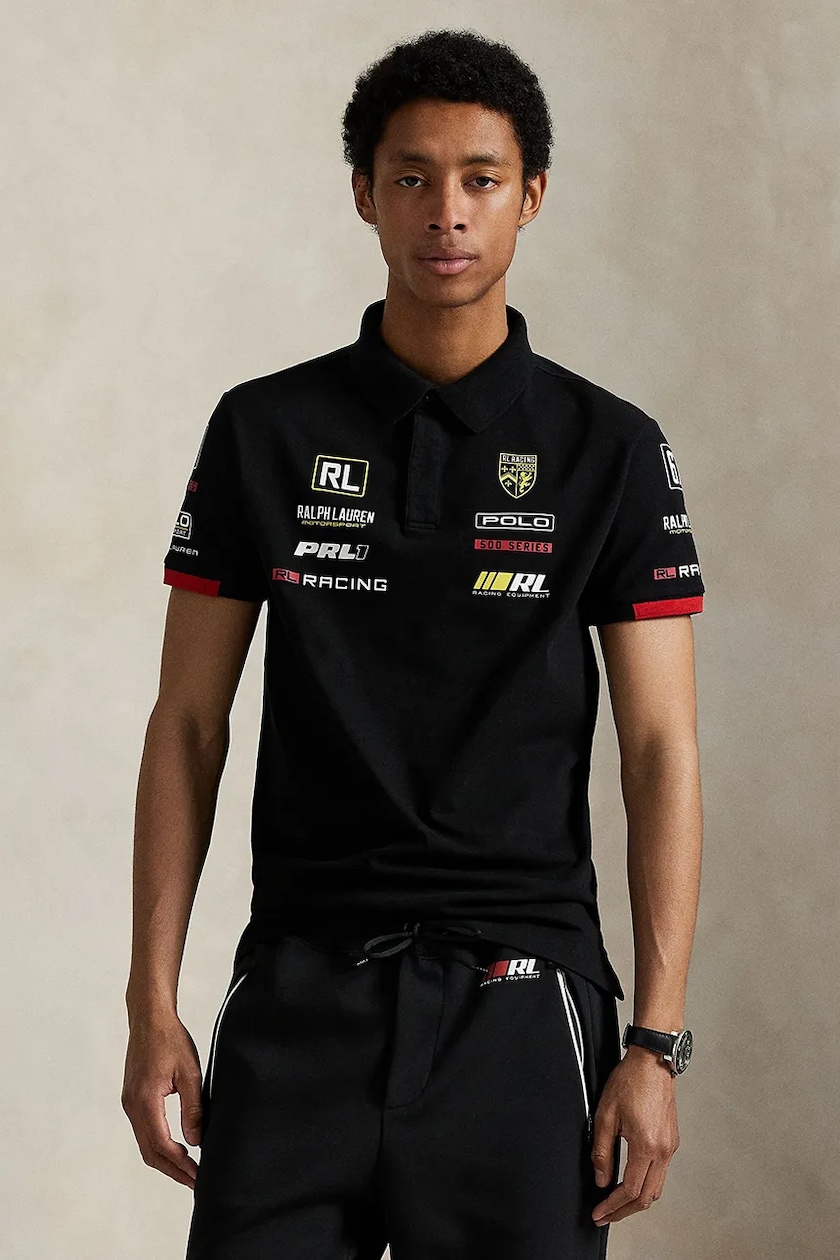 Polo Ralph Lauren polo shirt Sskccmslm2 Short Sleeve black color Polo Ralph Lauren polo shirt Sskccmslm2 Short Sleeve black color