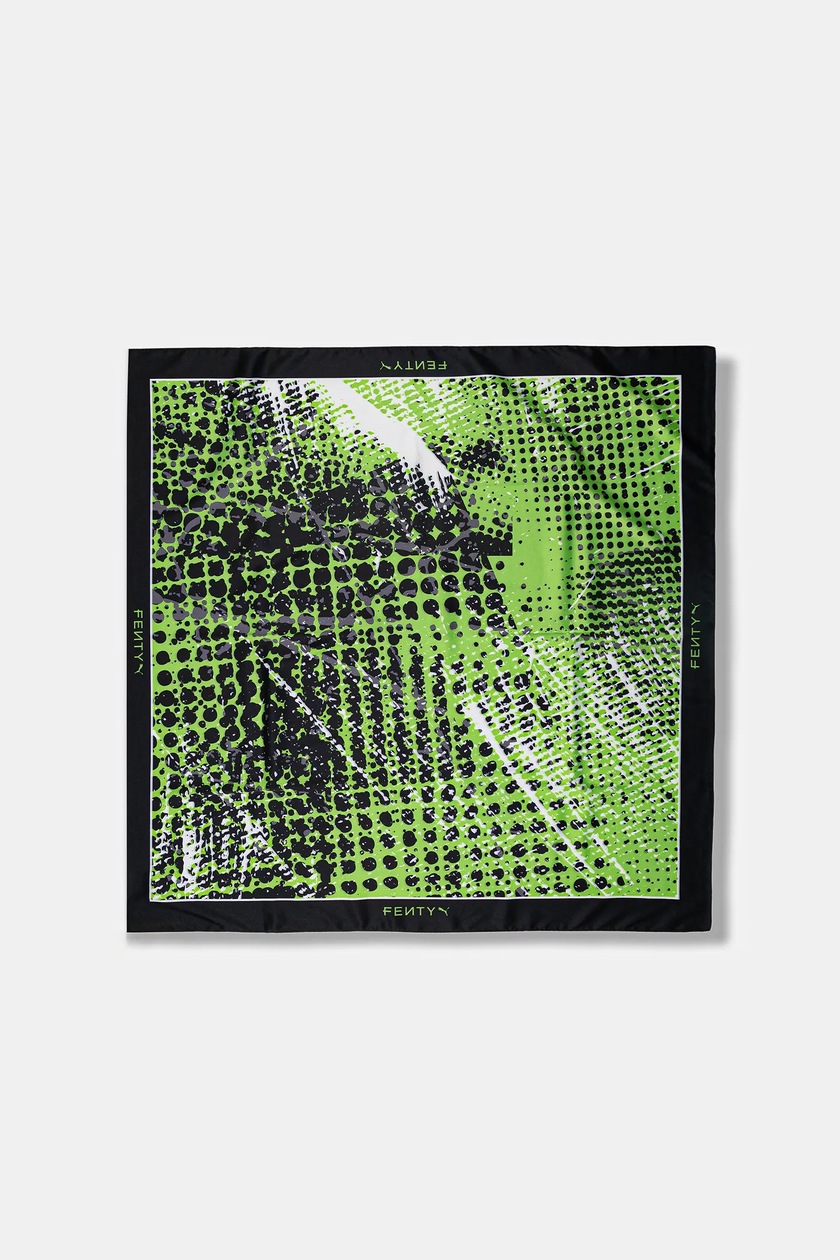 Visvim silk blend scarf bandana c/si chambray PRM EU