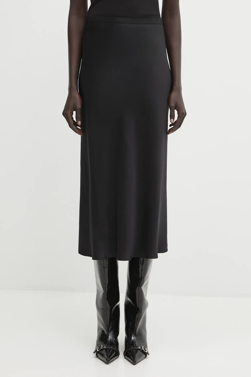 MM6 Maison Margiela skirt black color S62MI0025.M35227 at PRM US