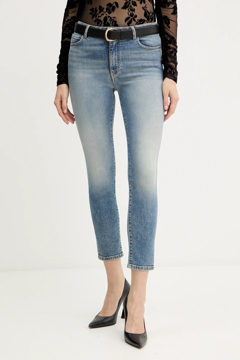 Pinko jeansy damskie kolor niebieski | Answear.com
