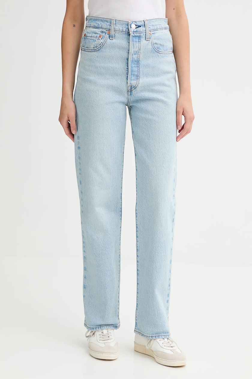 Jeans Ribcage Full Length Levi's lavaggio chiaro super stone washed | Pellizzari Jeans Ribcage Full Length Levi's lavaggio chiaro super stone washed | Pellizzari
