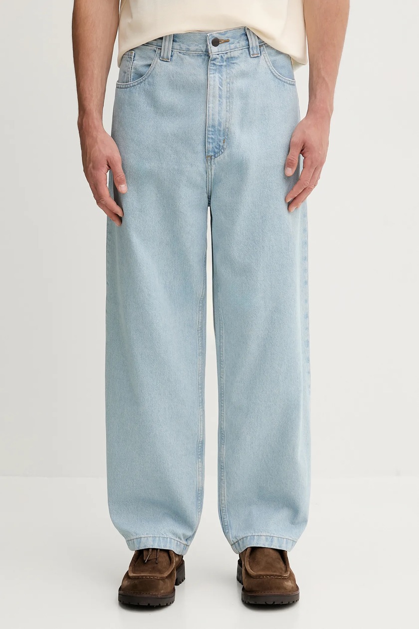 Marine Serre jeans Moon Laser Denim Curved Jeans men's MPA055A at