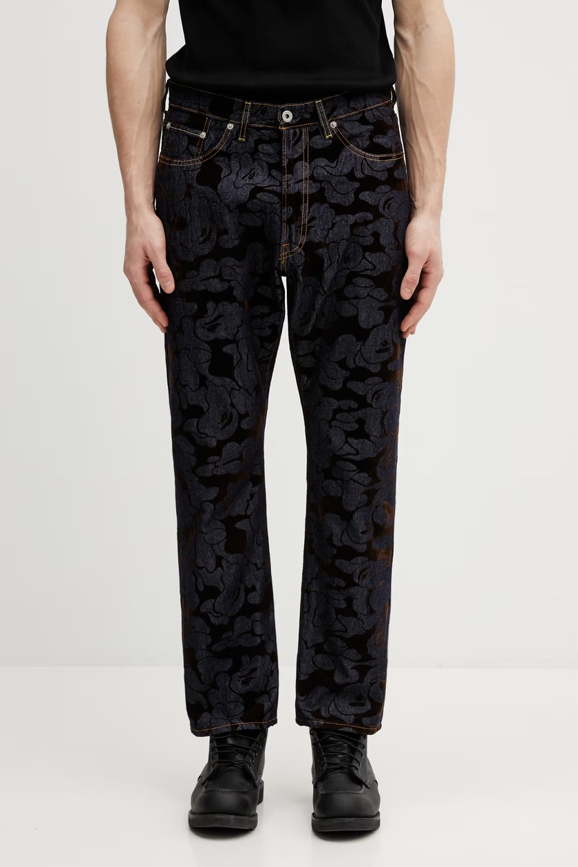 Axel Arigato jeans Embroidered Relaxed Jeans men's A2949002 at PRM US